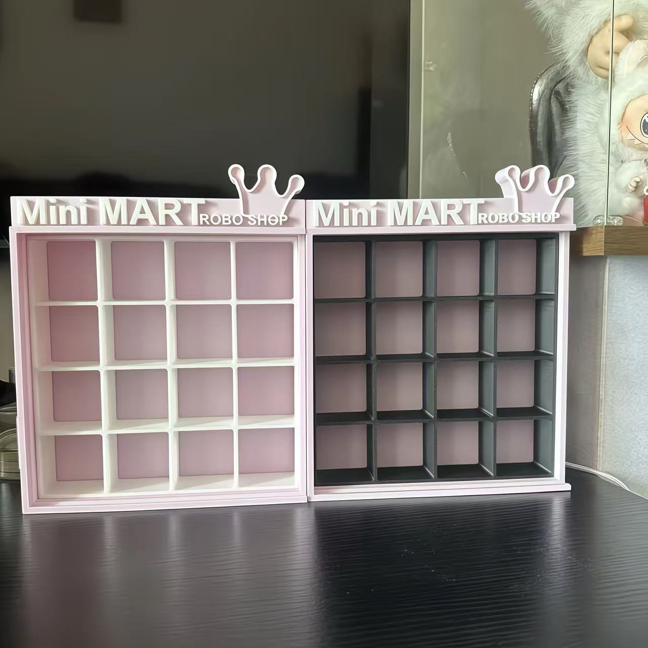 Mini Beans Muti-Colored Light Up Display Case