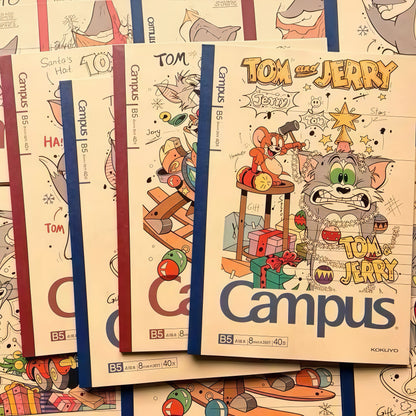 Kokuyo Tom And Jerry Christmas Notebook B5 40 Pages