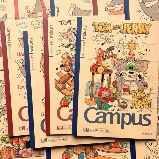 Kokuyo Tom And Jerry Christmas Notebook B5 40 Pages