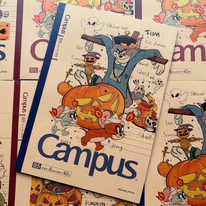 Kokuyo Tom And Jerry Halloween Notebook B5 40 Pages