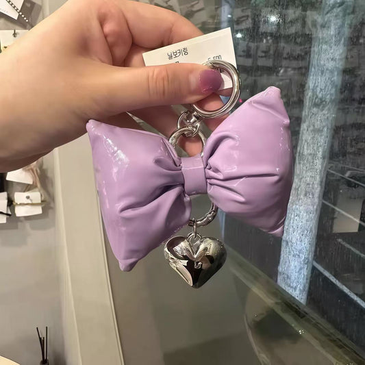 Bag Pendant Korean Style Big Bow Keychain